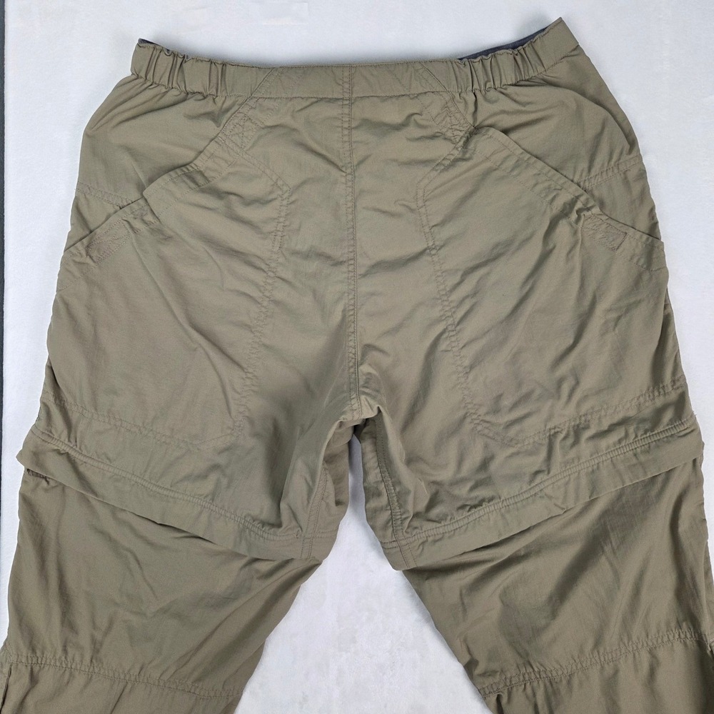 Cargo Pants Mountain Hardware Men 32 Khaki Convertible Hiking Outdoor Utility - Picture 5 of 13